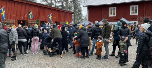 Bildspel: Kall och vintrig julmarknad i Järpen drog över 1500 besökare