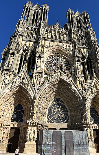Katedralen i Reims. Foto: Alice Backlund Katedralen i Reims. Foto: Alice Backlund