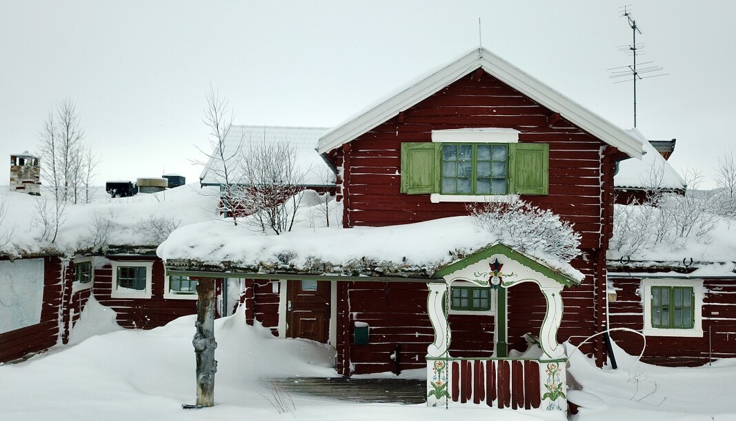 Före detta Hotell Tänndalen är beläget på den fastighet där det nu planeras rivningar och nya bostäder. Foto: Håkan Persson. Arkivbild