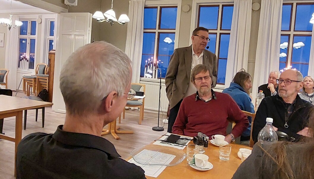 Göran Modén skildrade berättade om hur man skildrade PB vid hans död.