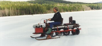 Motortoboggan – kunde utklassats av Snösläden från Jämtland