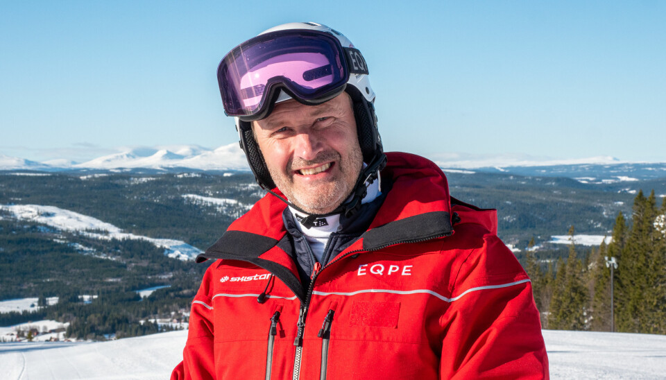 Stefan Sjöstrand är VD och koncernchef för SkiStar. Foto: SkiStar