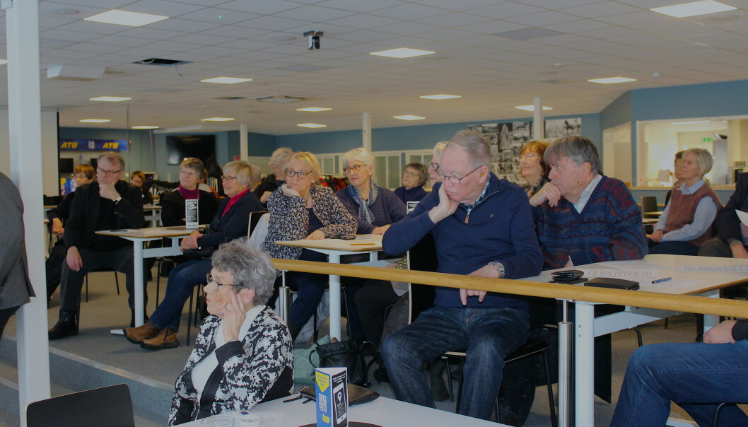 Under måndagen arrangerade SPF Seniorerna ett välbesökt möte i Östersundstravets publikarena.