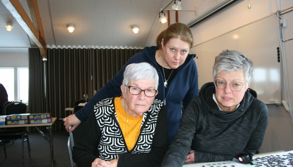 Tre som var med för första gången var Ingrid Vikstén från Hammarstrand tillsammans med döttrarna Lotta och Kathrin.