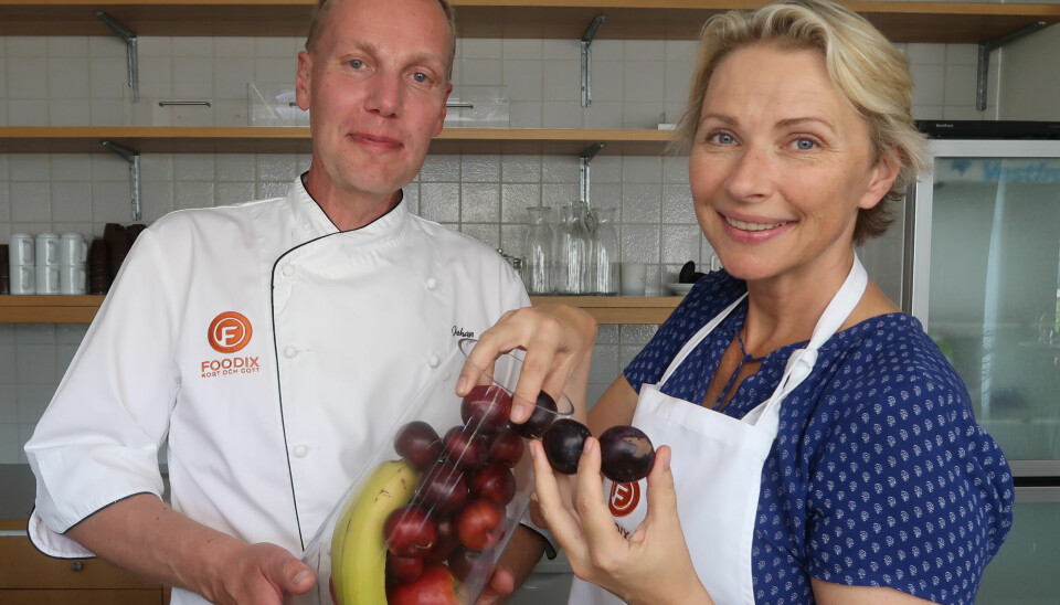 Johan Andersson och Annika Unt är med sitt företag Foodix en av tre finalister till priset Årets Guldstjärna i Arla Guldko 2023.