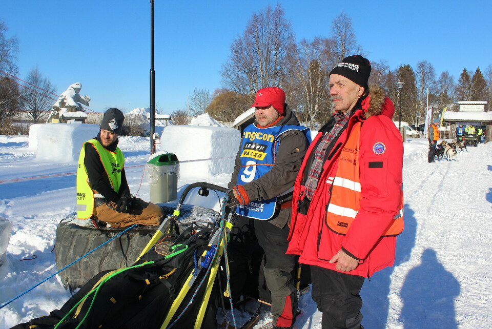 Markus Eriksson från Östersund har kört slädhundsracet åtta gånger.