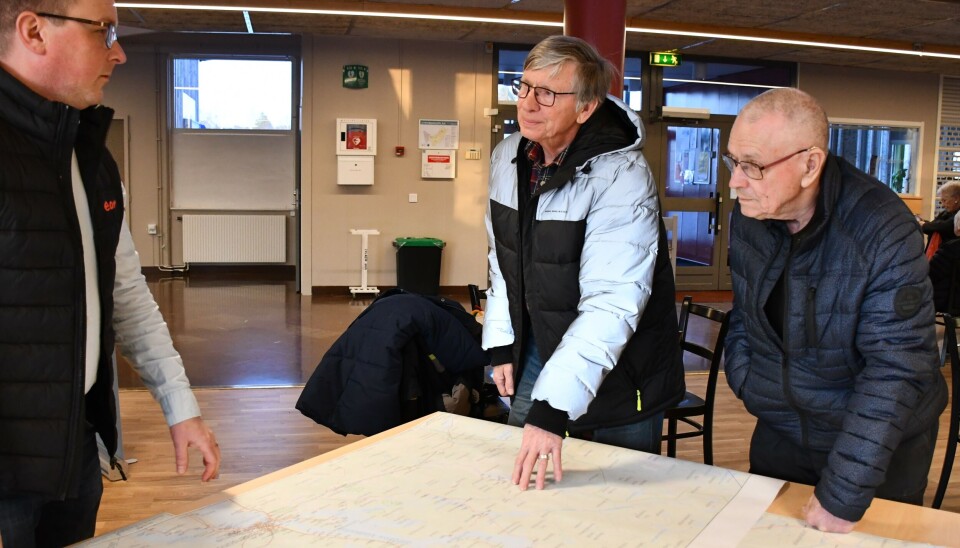 Bengt och Tore Zachrisson i samtal med Per Hjeltström. Bengt och Tore Zachrisson i samtal med Per Hjeltström.