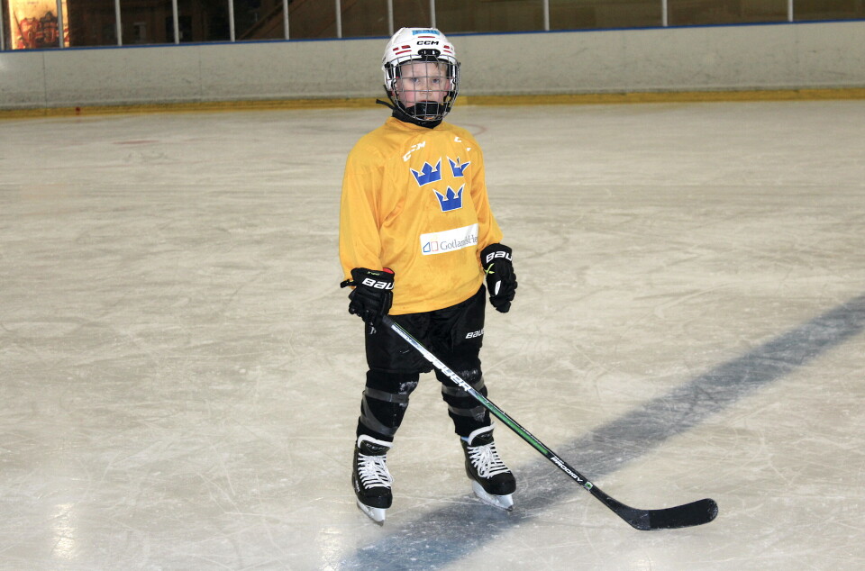 William Edfalk Isig avslutning på hockeyskolan i Järpen
