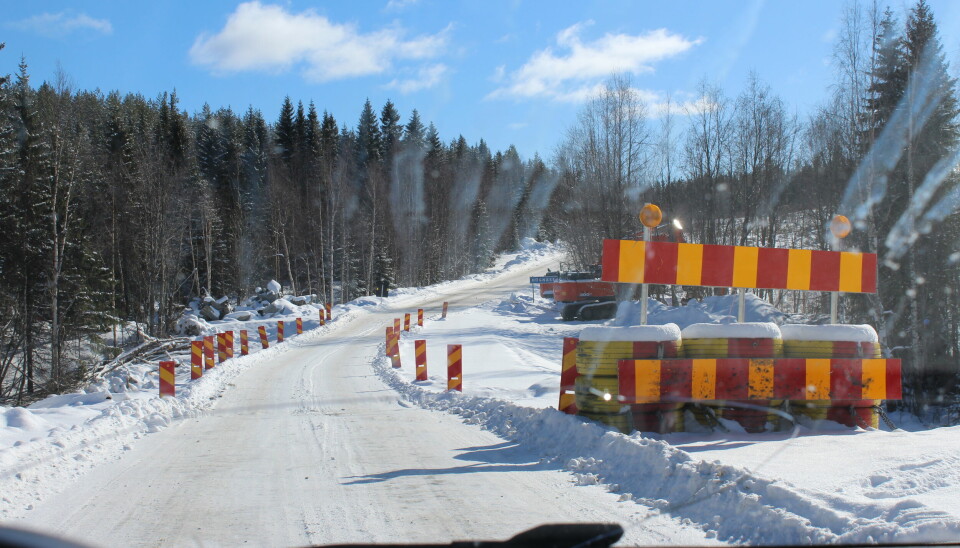 Vägen mellan Norråker och Hoting har öppnats igen efter att Trafikverket till stor del slutfört arbetetet med broarna.