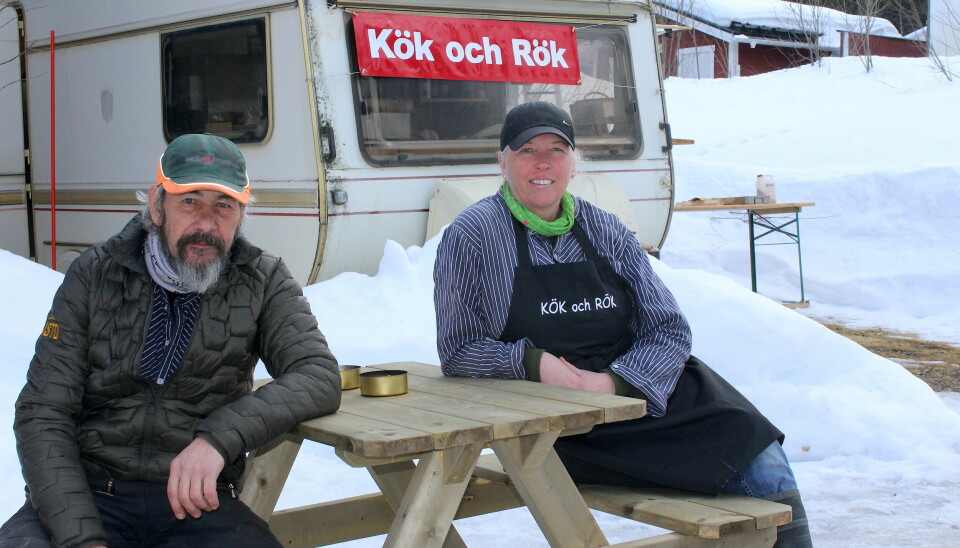 Thomas och Antje Brunne har öppnat en ny näring i Skärvången.