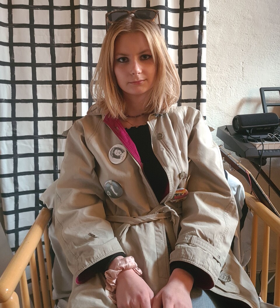Julia Lilja Agerberg är en av arrangörerna i Kulturföreningen Rut & Knut.
