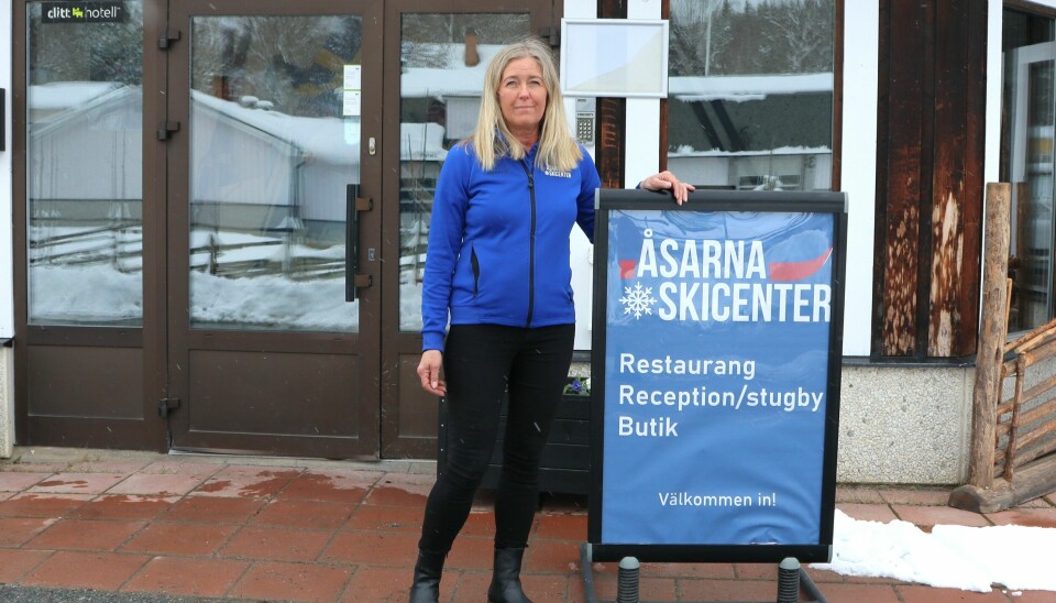 Birgitta Svensson är glad att kunna öppna igen. Nu är en stor del av problemlösningen över och de kan koncentera sig framåt.