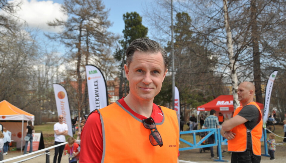 Fredrik Lindberg, tävlingsledare under dagen var mycket nöjd med intresset inför lördagens lopp.