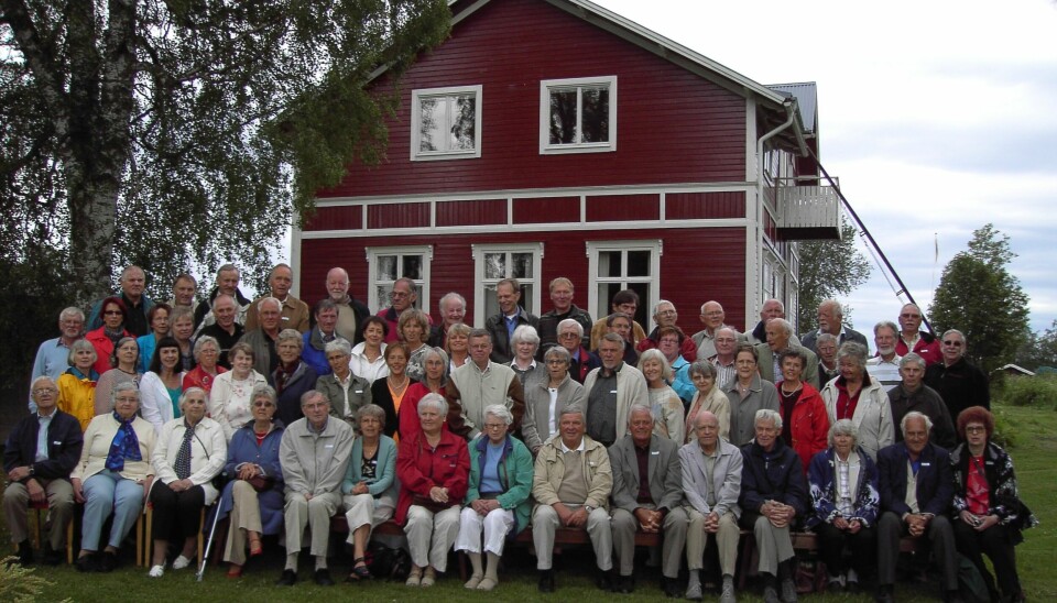 2006 firade ett 70-tal tidigare elever Valne skolas100-årsjubileum.