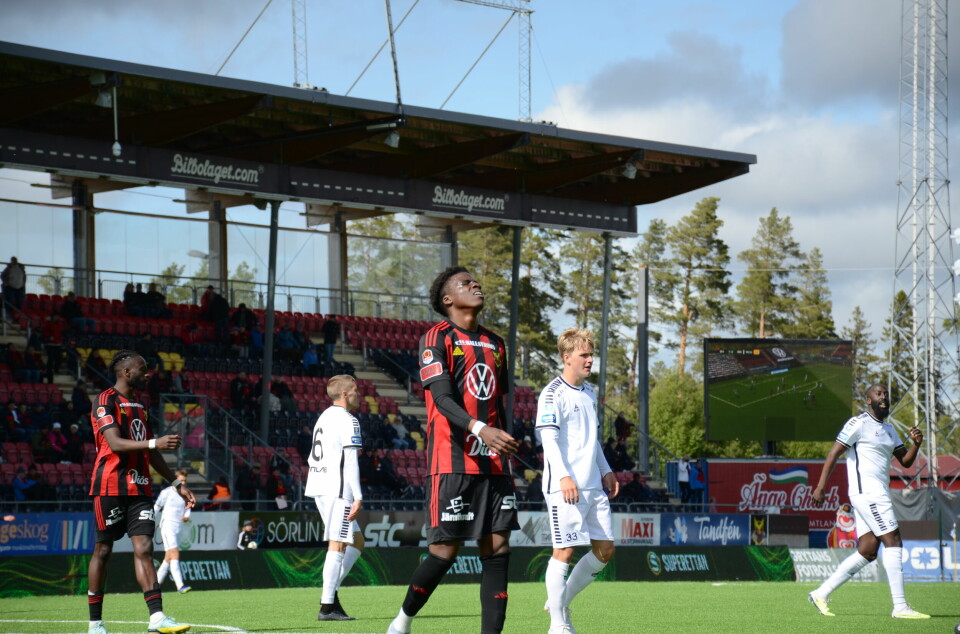 ÖFK är indragna i bottenstriden efter lördagens match i Superettan.