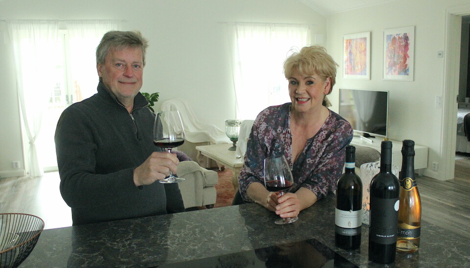 Maud och Gösta Frånberg i Fugelsta importerar viner från Italien, Spanien och Portugal.