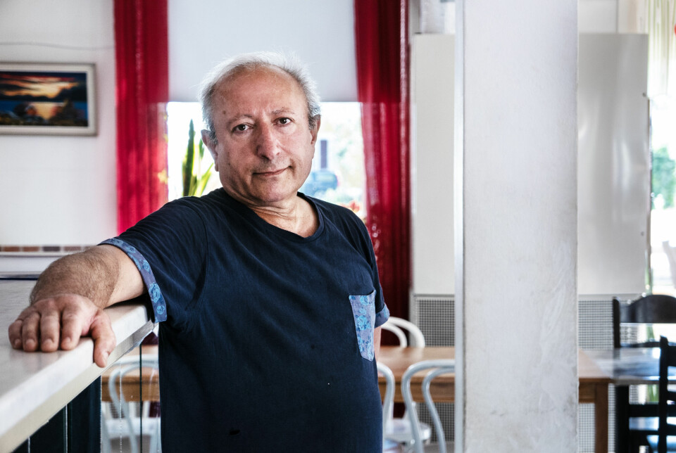 Restaurangägaren Maarouf Dehghan anser att Ragunda kommun inte längre bryr sig om Bispgården.