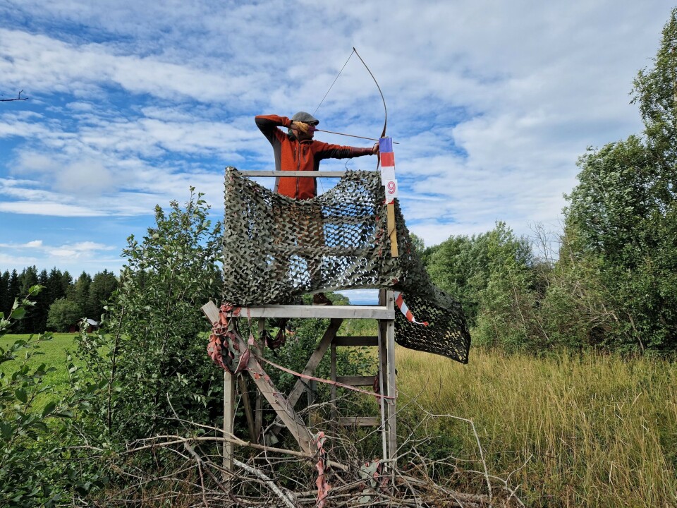 Miken gillar jakttornmålen då man får skjuta från hög höjd. Miken gillar jakttornmålen då man får skjuta från hög höjd.