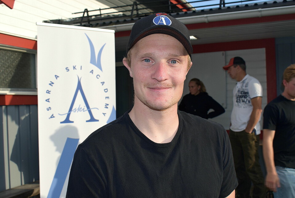 ”Det känns bra att få träna och få stöttning inom Åsarna Ski Academy”, säger landslagsåkaren Jens Burman.