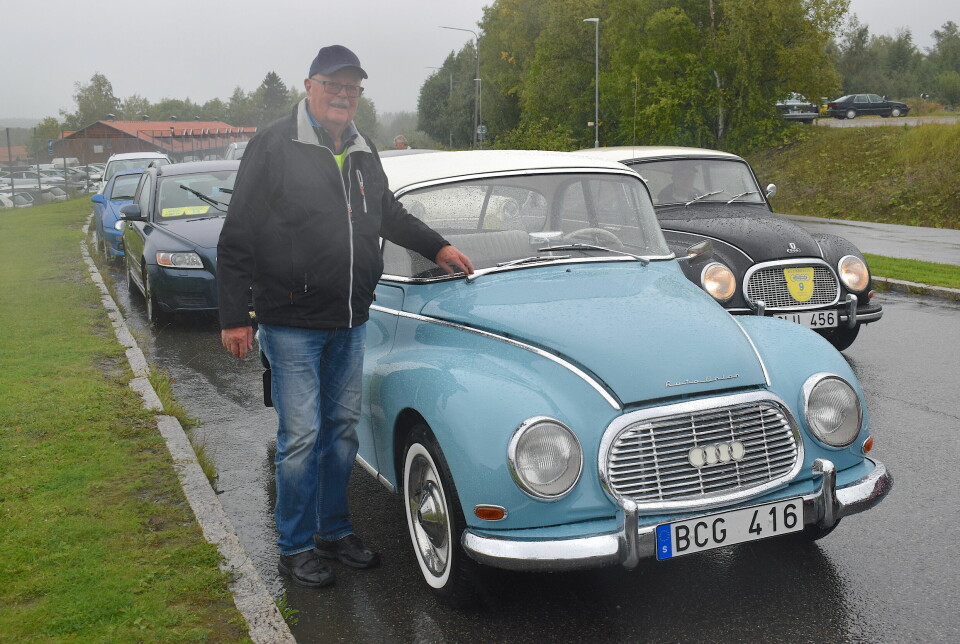 Eventgeneralen Thore Öberg i Östersund kör en AU 1000 S från 1963.