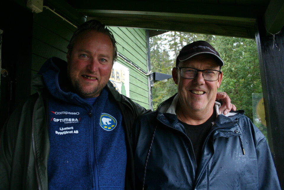 Anders Söderberg och Thomas Reinelöv inledde säsongen i rodelbanan.