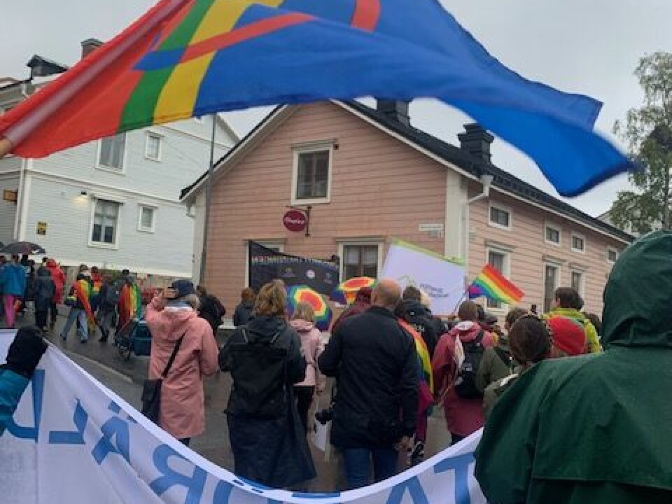 Paraden genom Östersund.