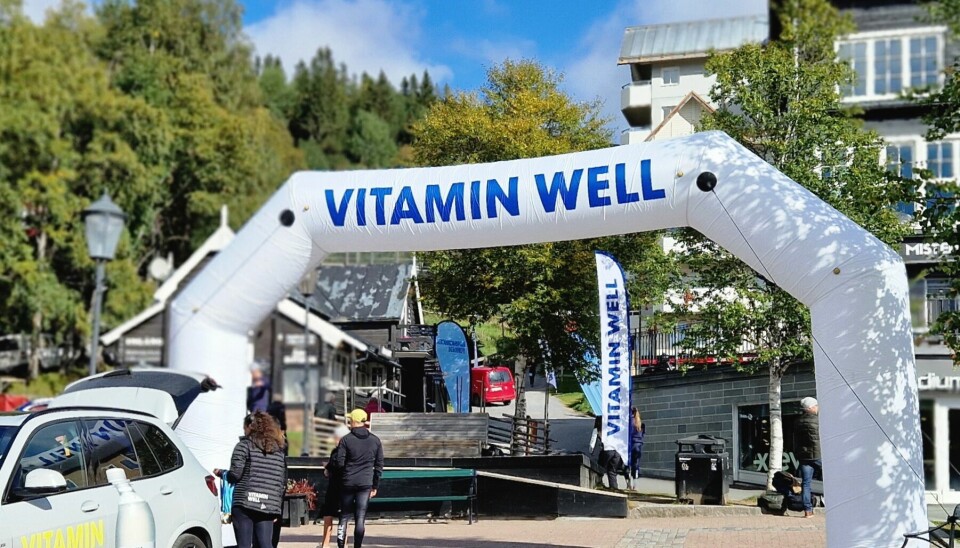 Vitamin Well var huvudsponsor till Run of Hope i Åre. Foto: Åsa Häggström