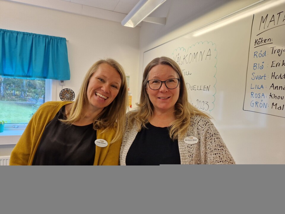 Linnéa och Ann-Katrin Widell har många idéer om hur ett fortsatt samarbete mellan skola och arbetslivet kan se ut. Linnéa och Ann-Katrin Widell har många idéer om hur ett fortsatt samarbete mellan skola och arbetslivet kan se ut.