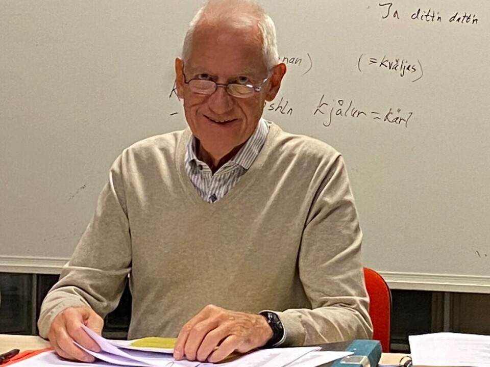 Bo Oscarsson har skrivit ”Orlboka”, ett standardverk inom jamskan.