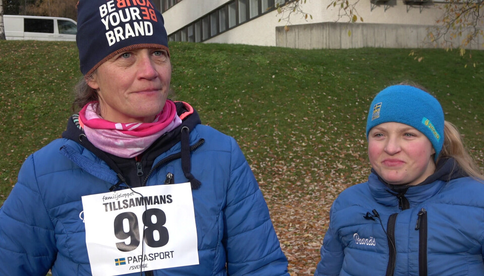 Anna Johannesson och Signe Lodin från Värmland. Anna Johannesson och Signe Lodin från Värmland.