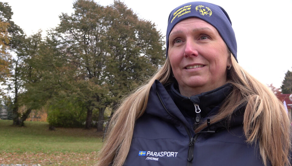 Susane Pettersson från Parasport Sverige. Susane Pettersson från Parasport Sverige.