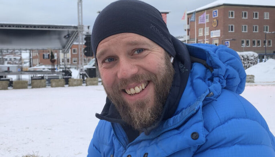 Kristoffer Flygare, nybliven Östersundsbo uppskattade det hela