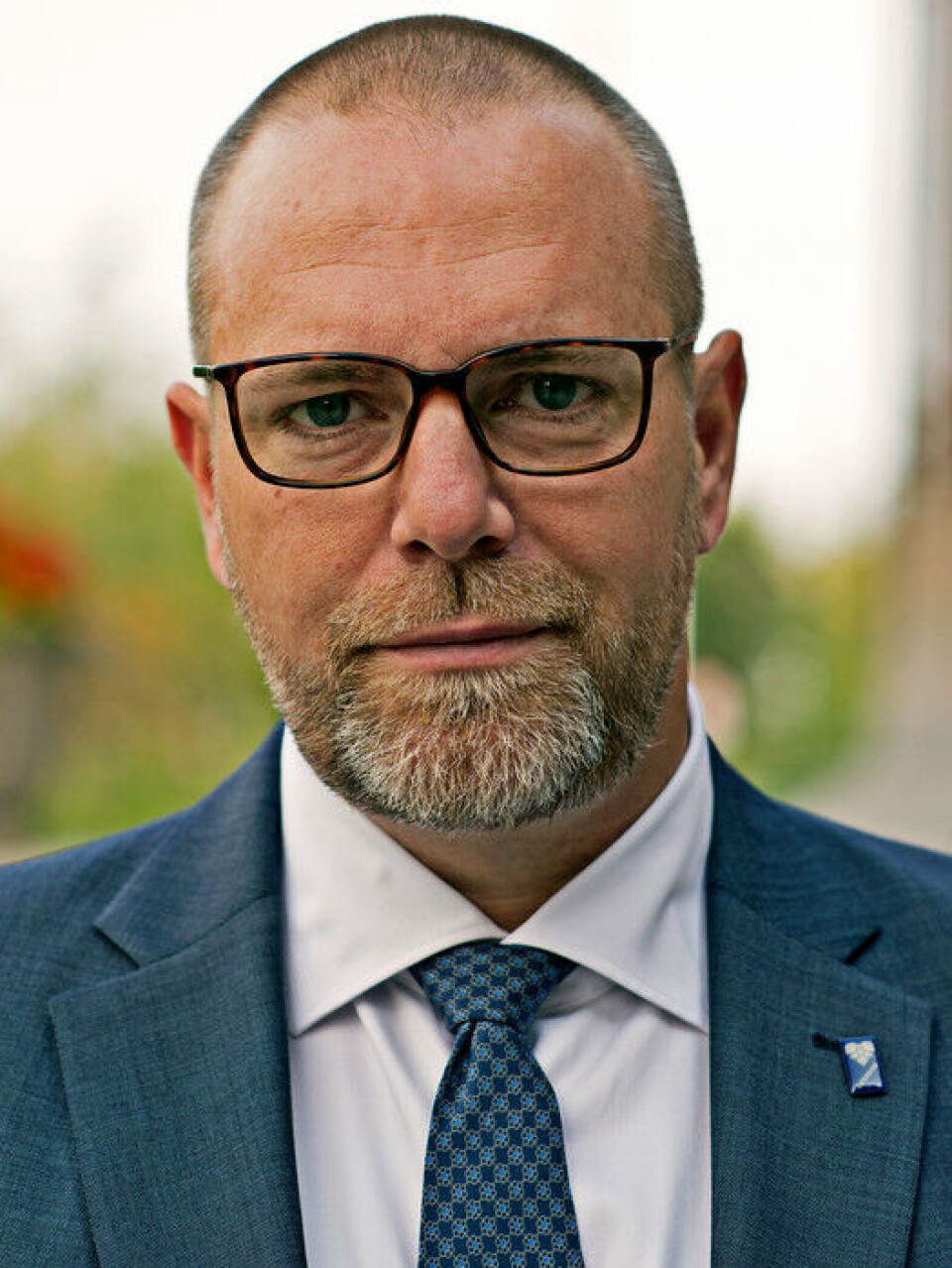 Anders Wennerberg är kommunchef i Östersund. Han ser finansiella risker med den ökade skuldsättningen. Foto: Pressbild.