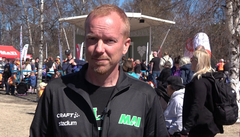 Andreas Modess från Malmö Allmänna Idrottsförening (Mai).