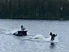Full fart på Watercross i Hoting – 300 åskådare trots regnet