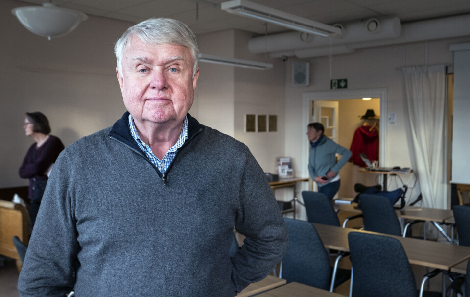 Mats Rolén, docent i historia, vill rädda landsarkivet.