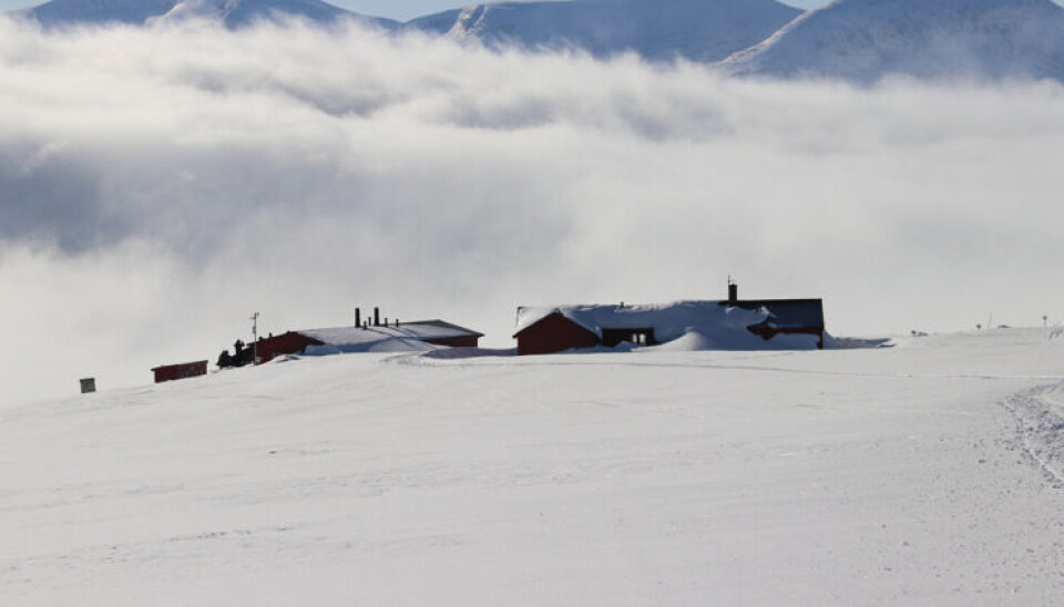 Gåsens fjällstugor.