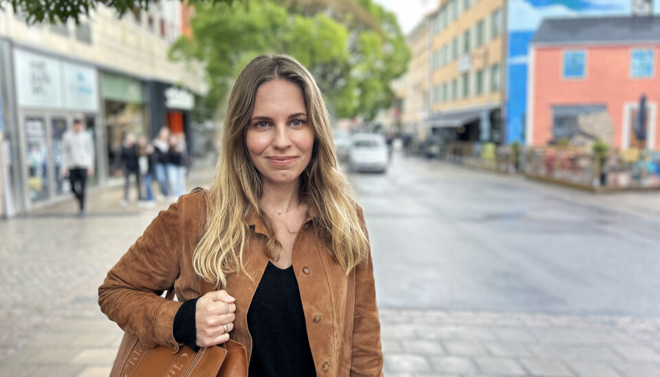 Malin Ekman lämnade det prestigefyllda jobbet på Svenska Dagbladet på grund av ängsliga chefer. Foto: Simon Gunnholt.