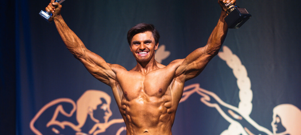 Alexander från Hallen tog två SM-guld i bodybuilding – nu väntar nästa mål