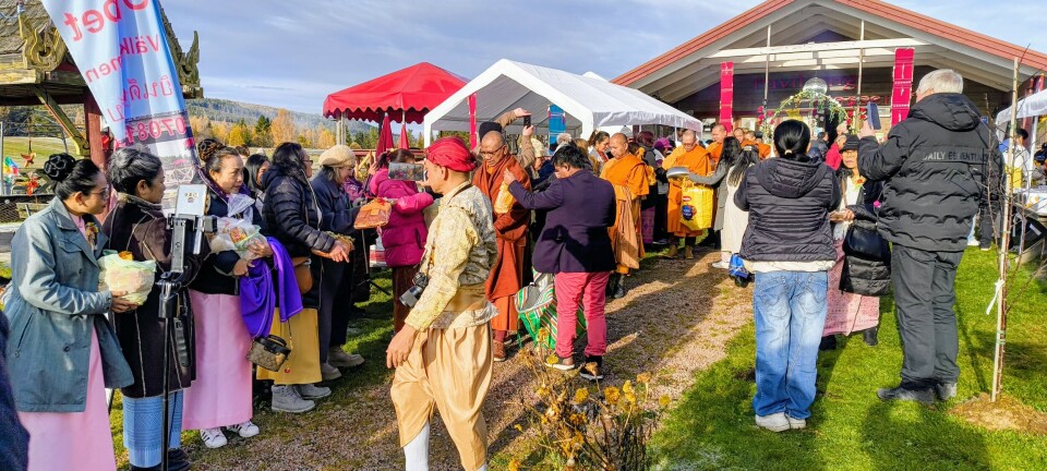 Thailändsk högtid i hjärtat av Jämtland