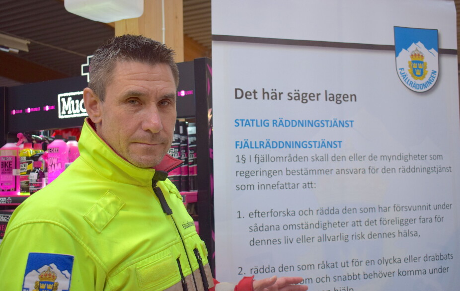 Fjällräddningen larmas över hundra gånger om året