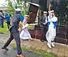 Nu ska vi ta livet med storm. Studenten Fjällgymnasiet Svenstavik. Foto Anette Tamm