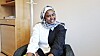 Leena Edriis flydde krigets Sudan och tillbringade ett år i Etiopien innan hon fick komma till Krokom tillsammans med sin make Peter, som redan var bosatt här sedan flera år. Nu har hon bott här i drygt ett år och klarar redan en stor del av intervjun på svenska.