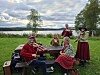 Överallt spelas det ljuv musik av glada människor. Foto: Jenni Andersson.