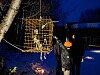 Spökvandring i Ytterån 2024 bjöd på många spännande och otäcka inslag. I år är det dags igen. Törs du? Foto: Jenni Andersson.